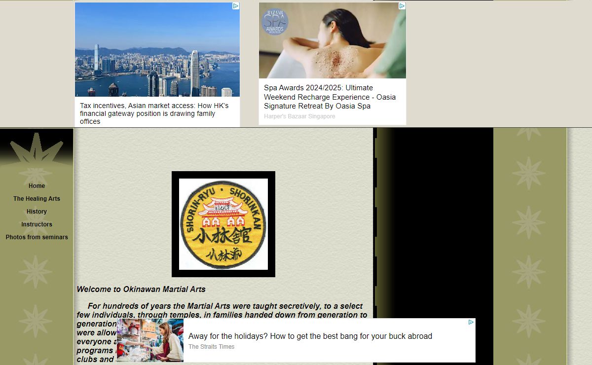 OKINAWAN MARTIAL ARTS