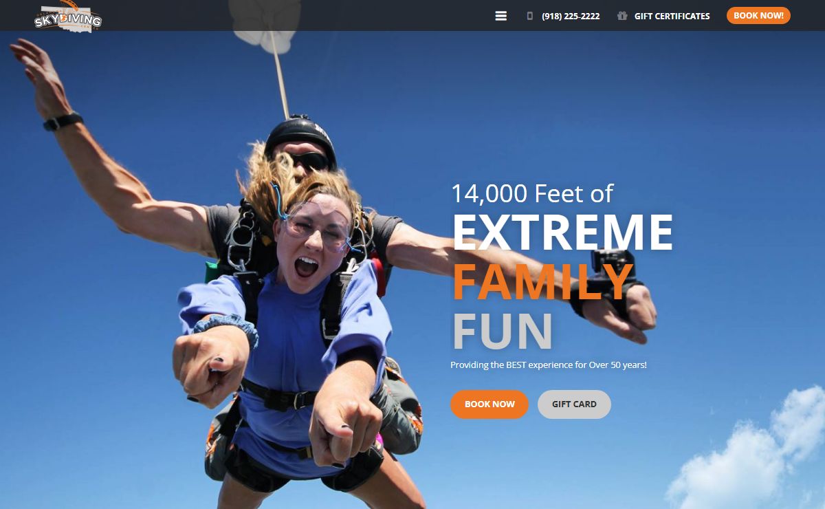 Oklahoma Skydiving Center | OKC Skydiving | Tulsa OK Skydive