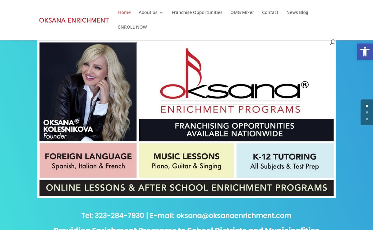 Oksana Enrichment Programs