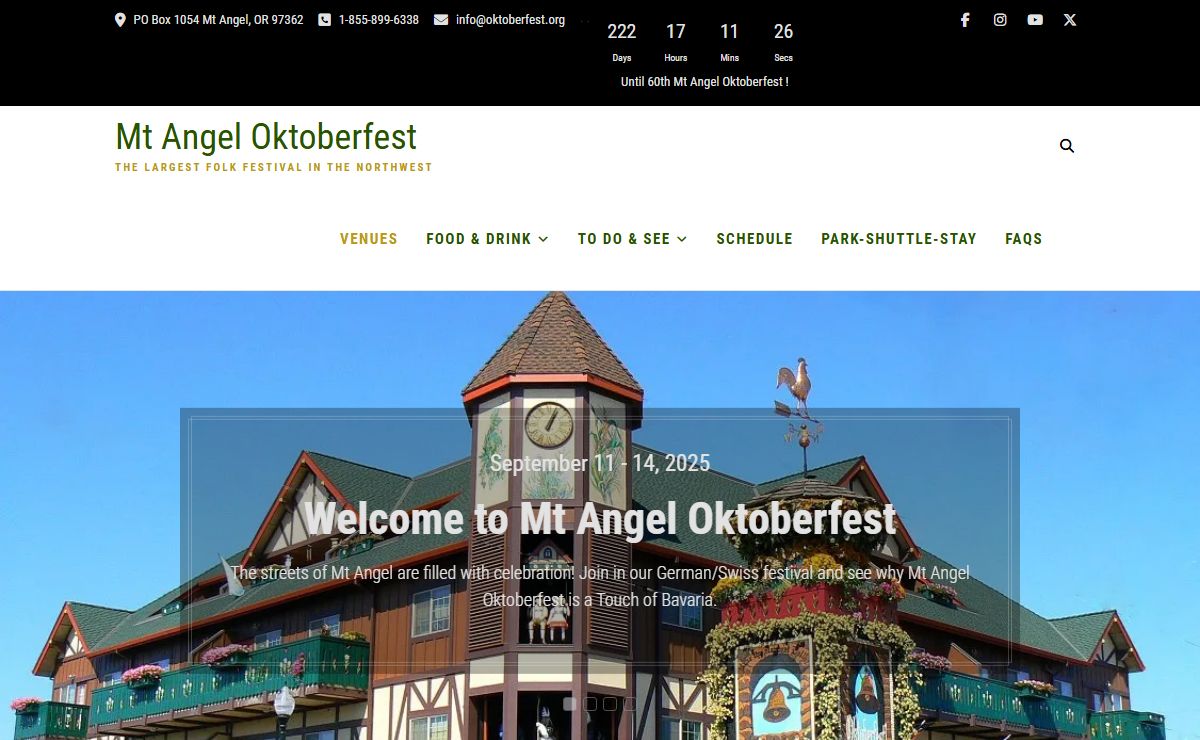 Home - Mt Angel Oktoberfest