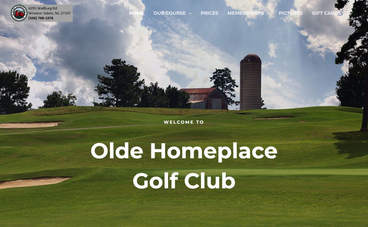 HOME - Olde Homeplace Golf Club