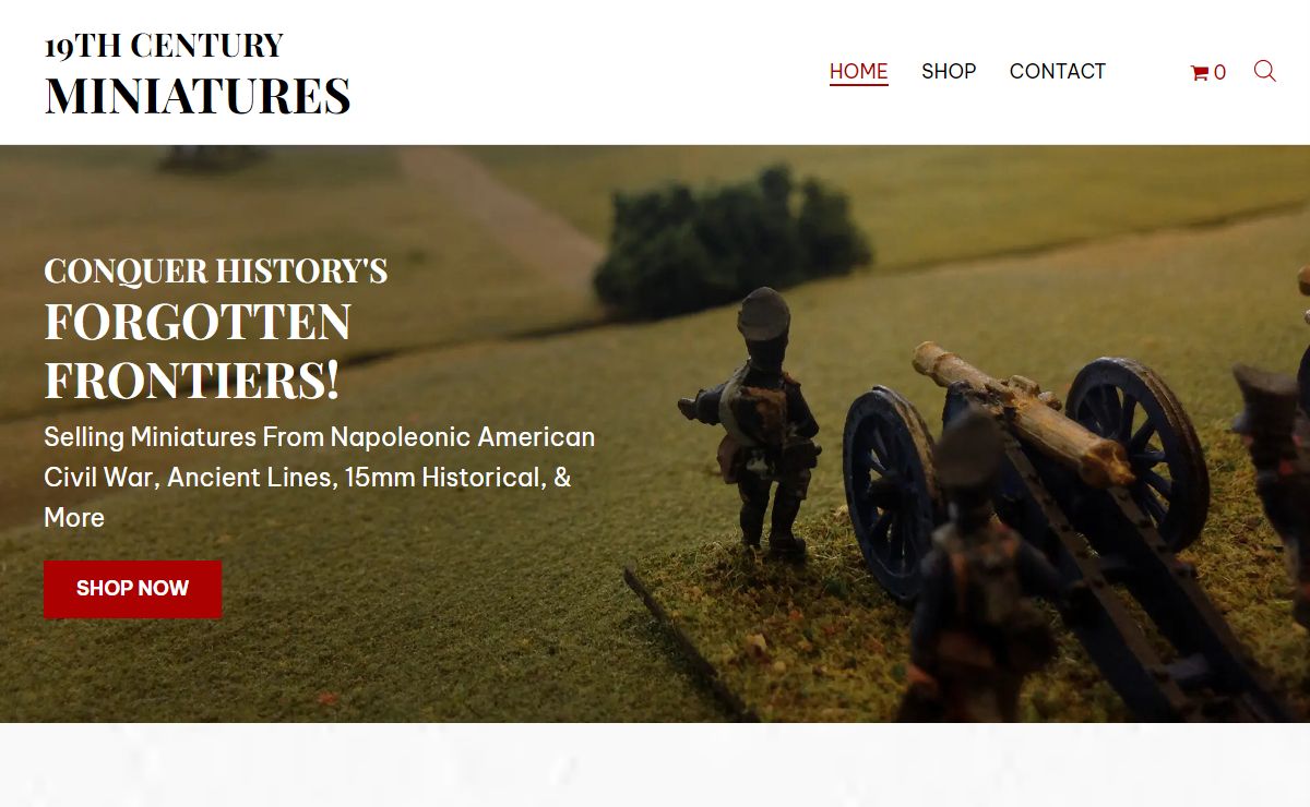 American Civil War Miniatures - 19th Century Miniatures