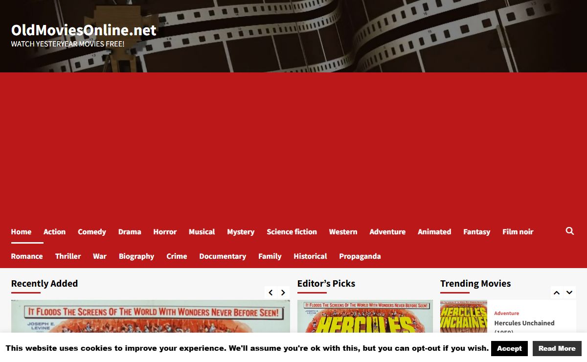 OldMoviesOnline.net – Watch yesteryear movies free!