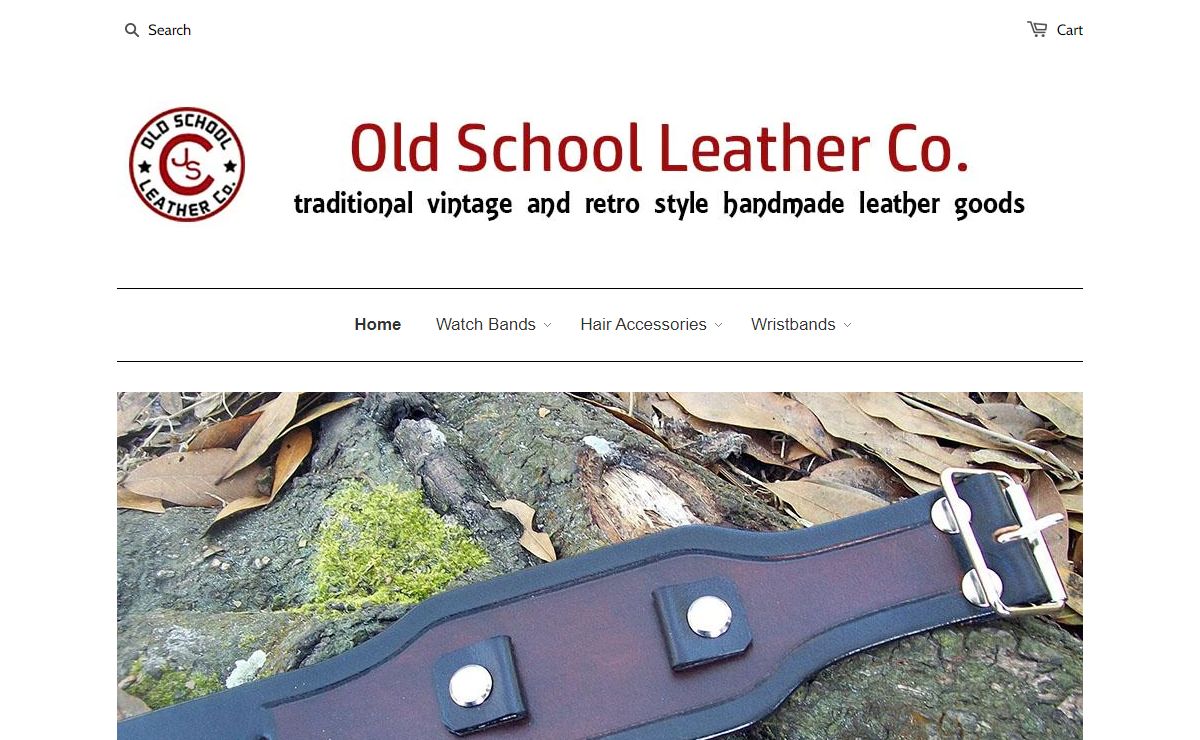 Handmade Leather Goods by Old School Leather Co.