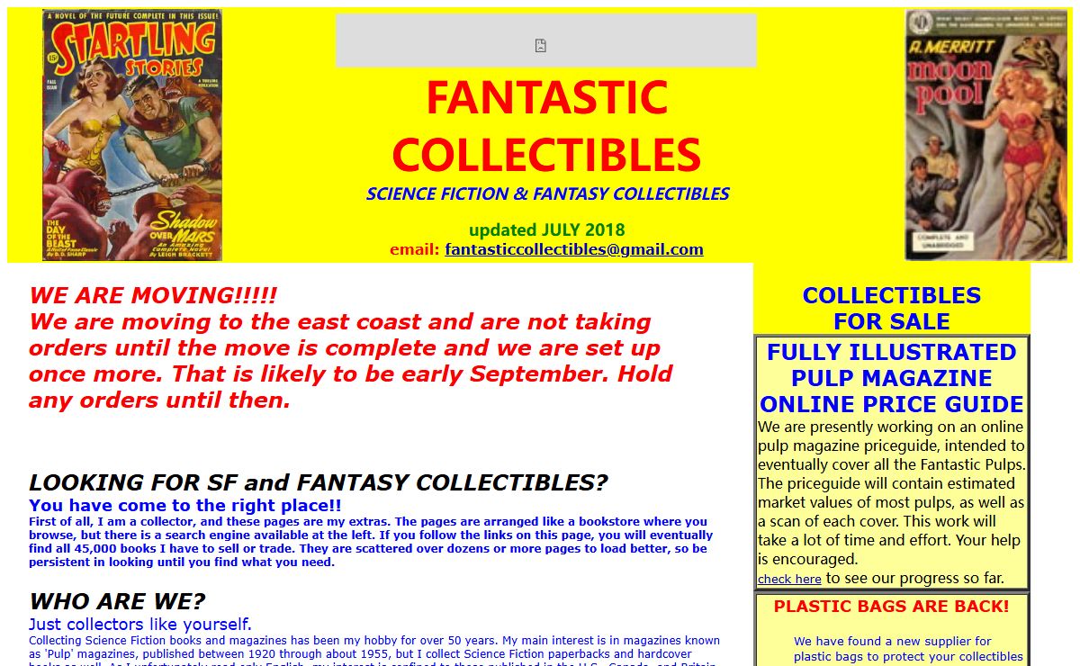 FANTASTIC COLLECTIBLES