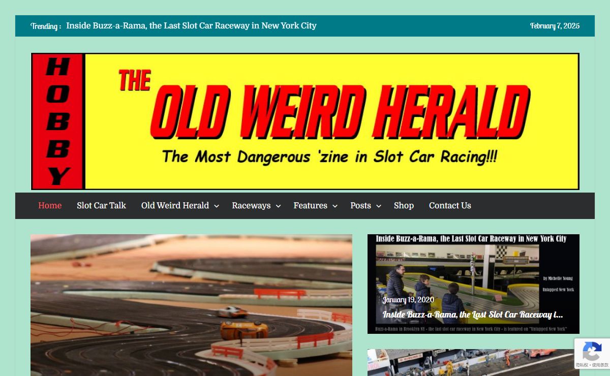 Slot Car Racing @ The Old Weird Herald