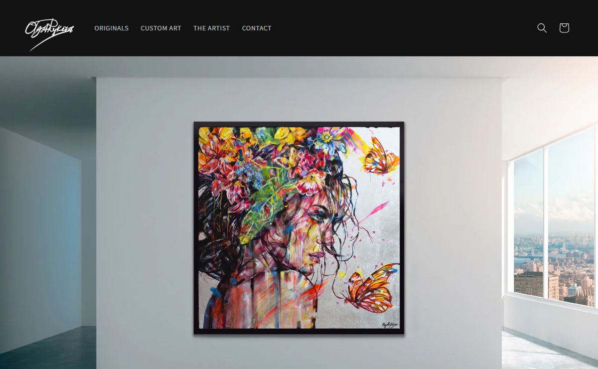 Olga Rykova Paintings | Fine Contemporary Art – Fine Modern Art