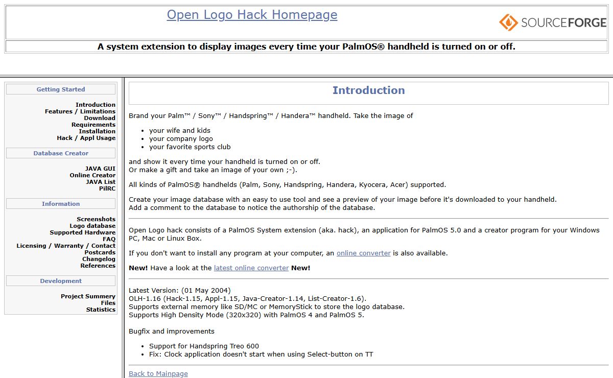 Open Logo Hack Homepage