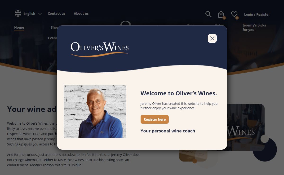 Home - Oliver's Wines