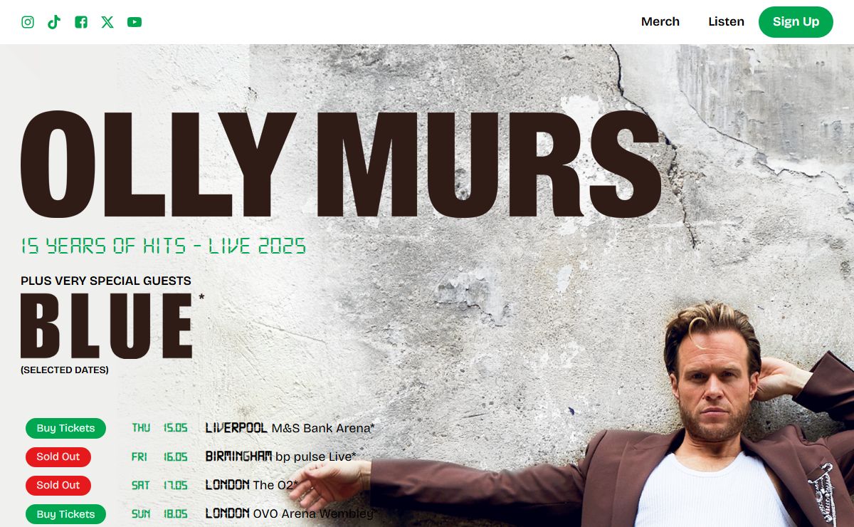 Olly Murs | Official