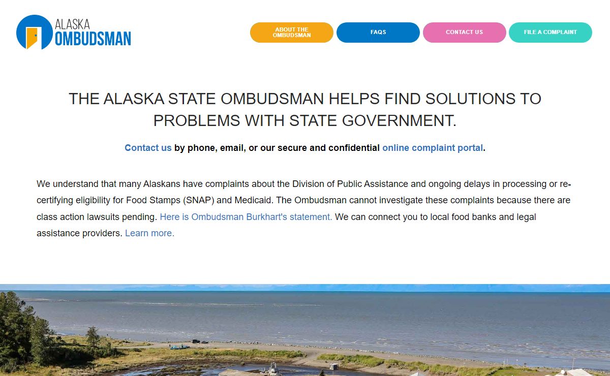 Alaska Ombudsman | Alaska State Ombudsman