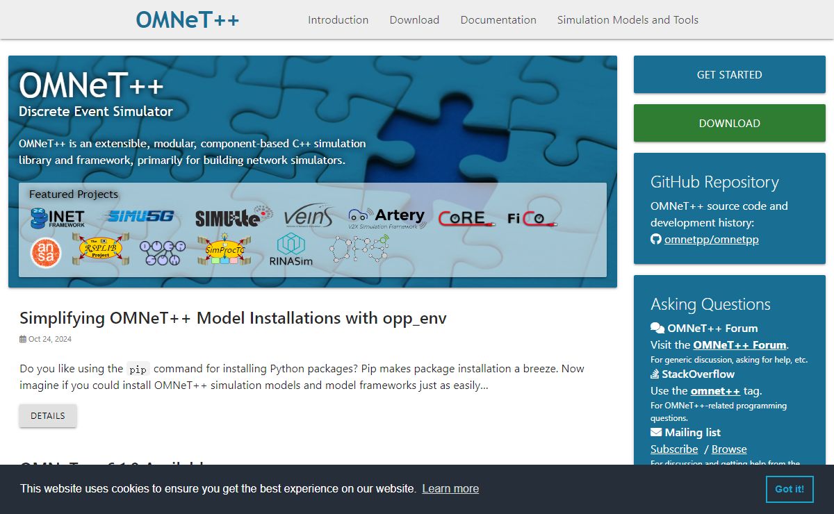 OMNeT++ Discrete Event Simulator