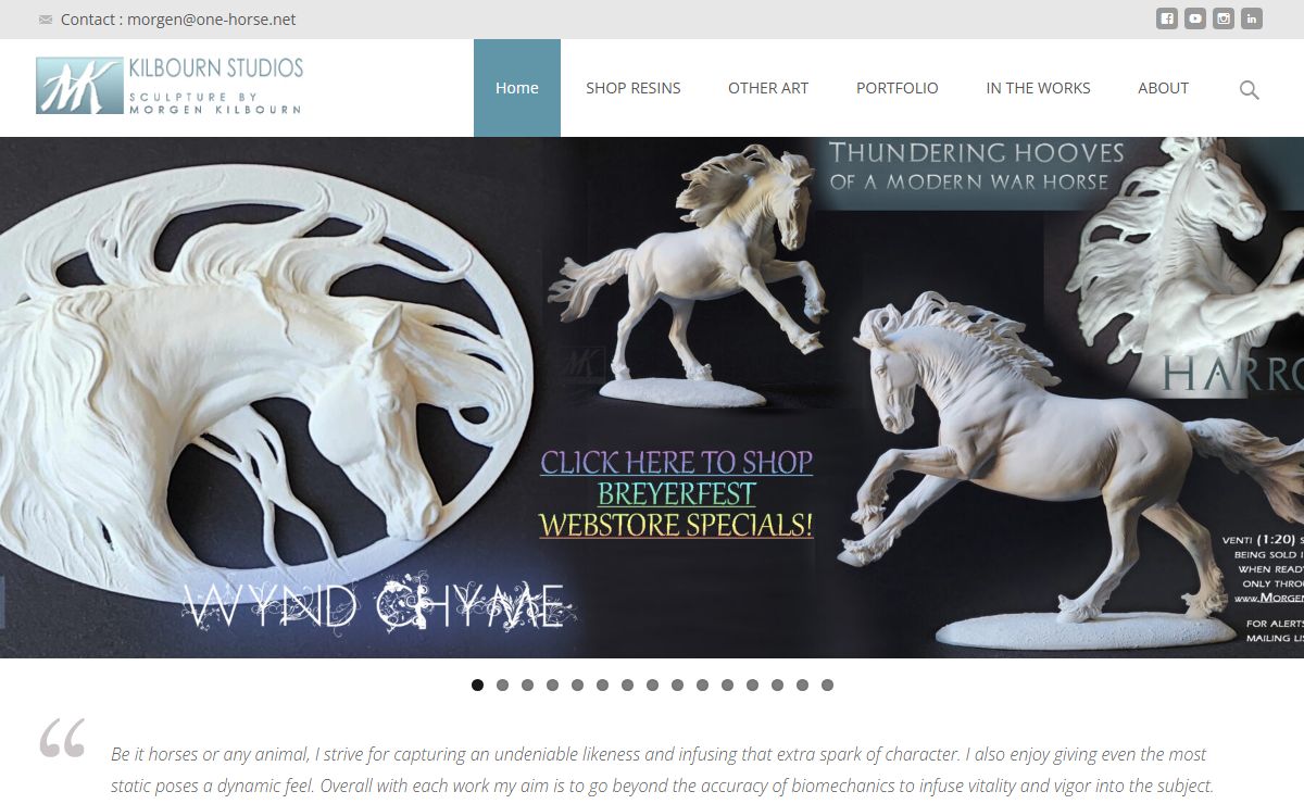 Art By Morgen – Sculptor Morgen Kilbourn