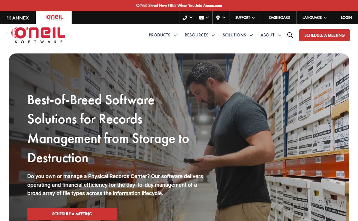 O'Neil Software: Leading Records Management Solutions