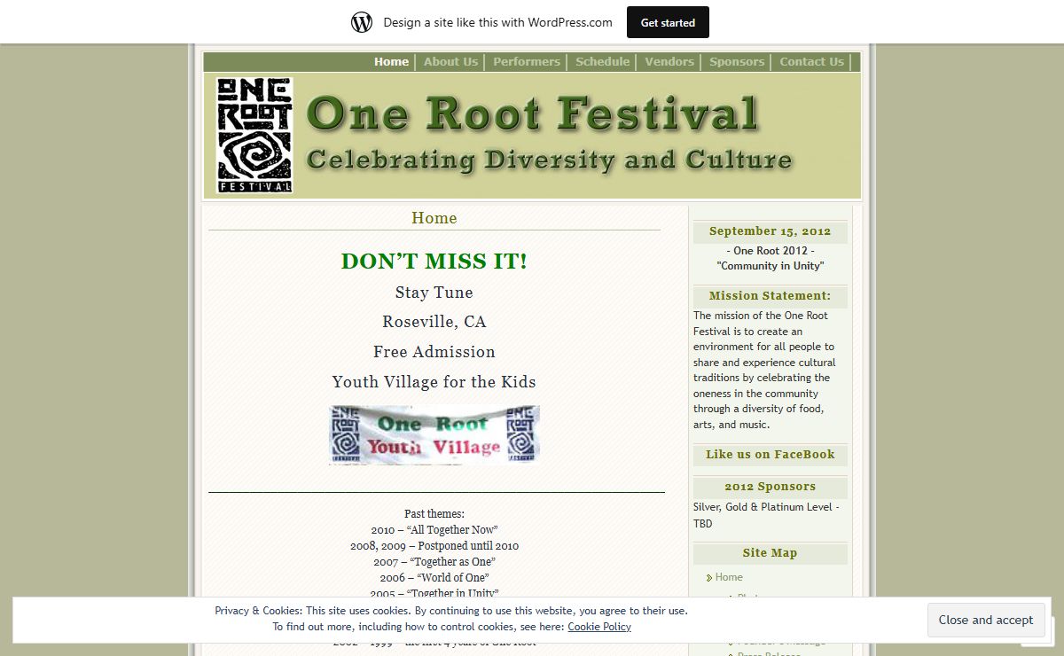 One Root Festival | All Together Now
