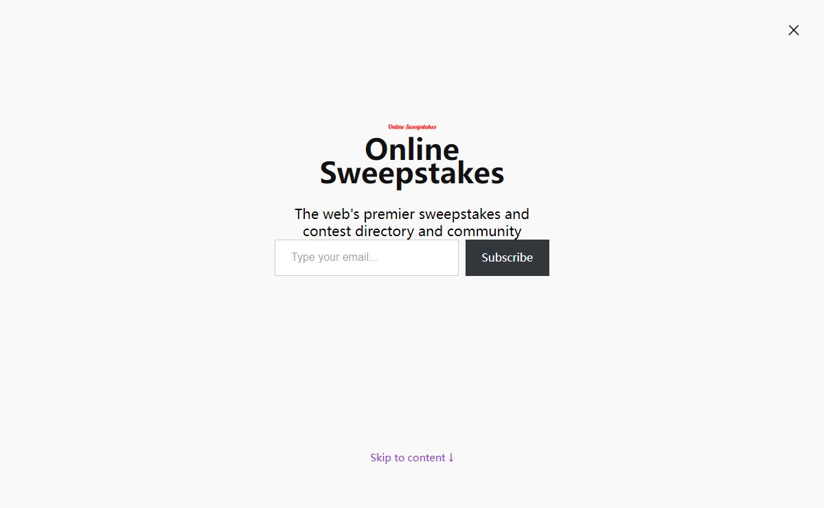 Online-Sweepstakes.com - Free Online Sweepstakes 2024
