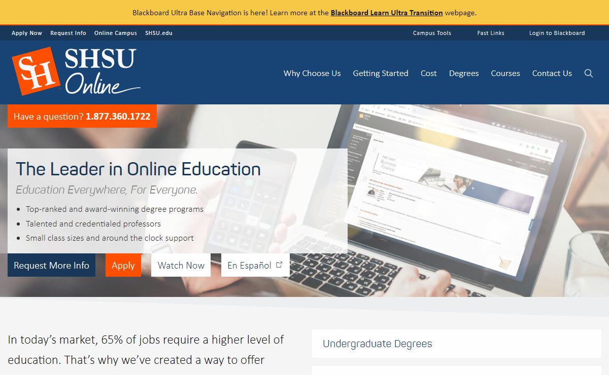 SHSU Online | Education Everywhere, for Everyone