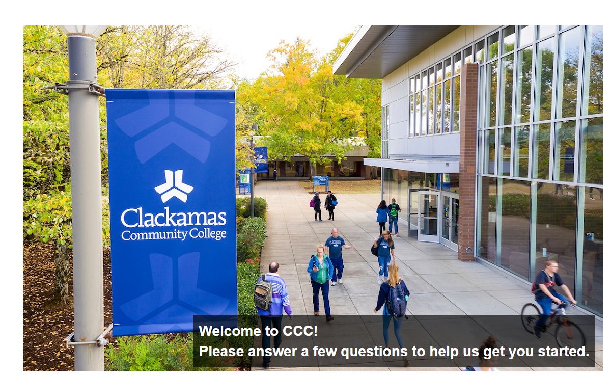 Clackamas Community College Online Application