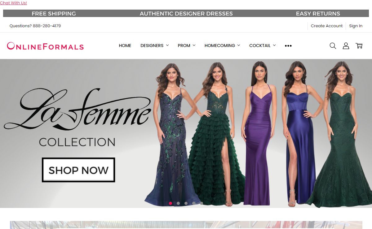 2025 Prom Dresses | Virginia Beach Prom Store | Onlineformals.com
