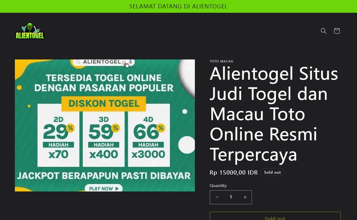 Situs Togel Online Keluaran Toto Macau Alientogel Terpercaya