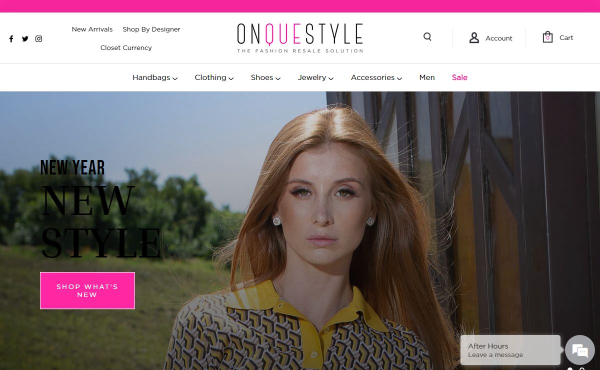 OnQueStyle | Premier Authentic Luxury Designer Bags Shoes and Apparel – On Que Style