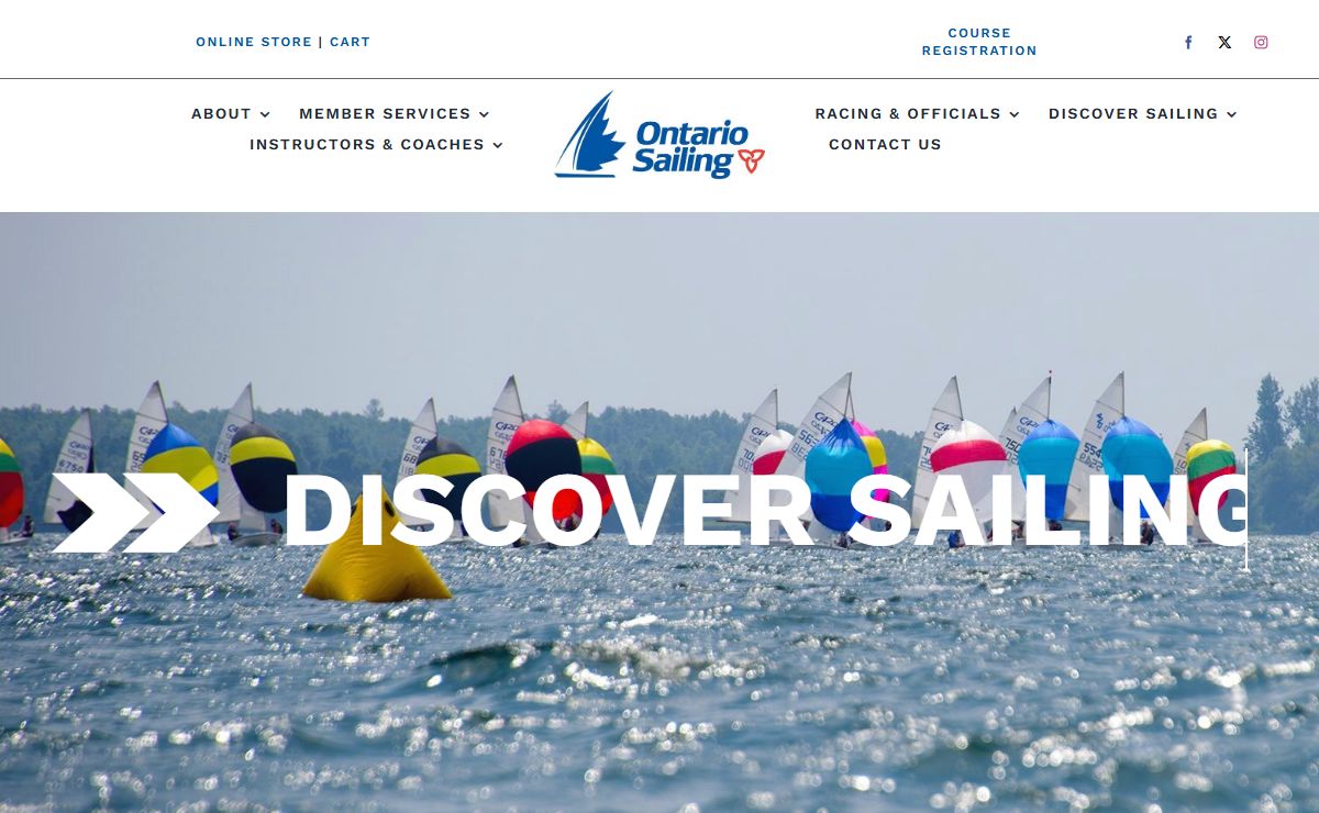 Ontario Sailing Home 2022 - Ontario Sailing