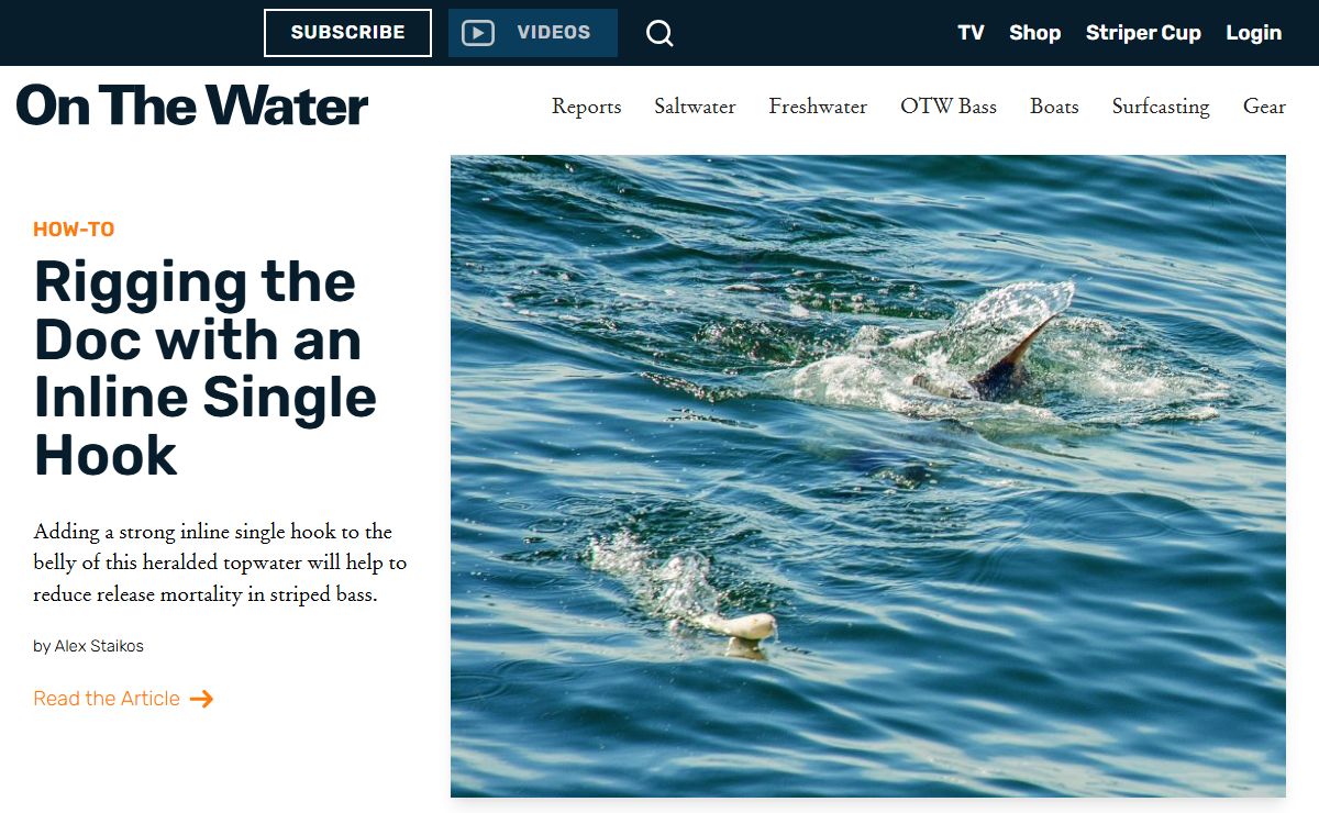 On The Water - The Angler's Guide to the Northeast