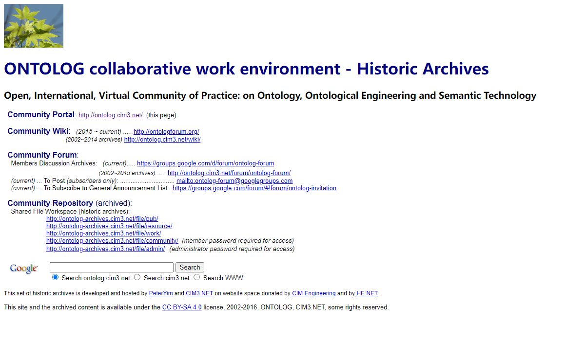 ONTOLOG - collaborative work environment
