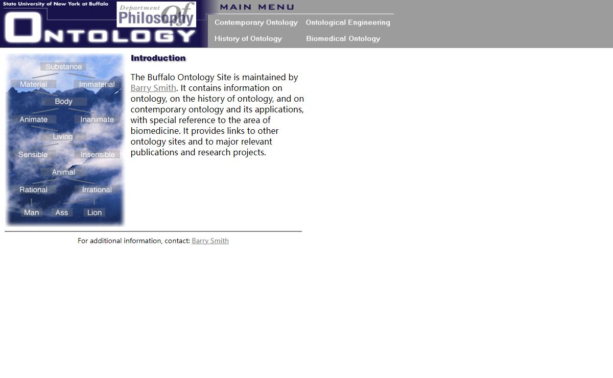 Buffalo Ontology Site