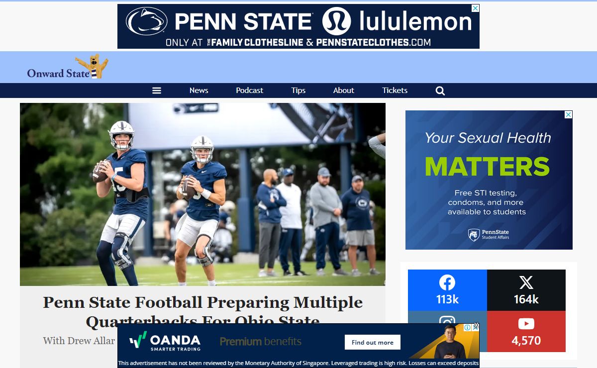 Onward State | Penn State Blog by PSU Students | News, Features, and Opinion
