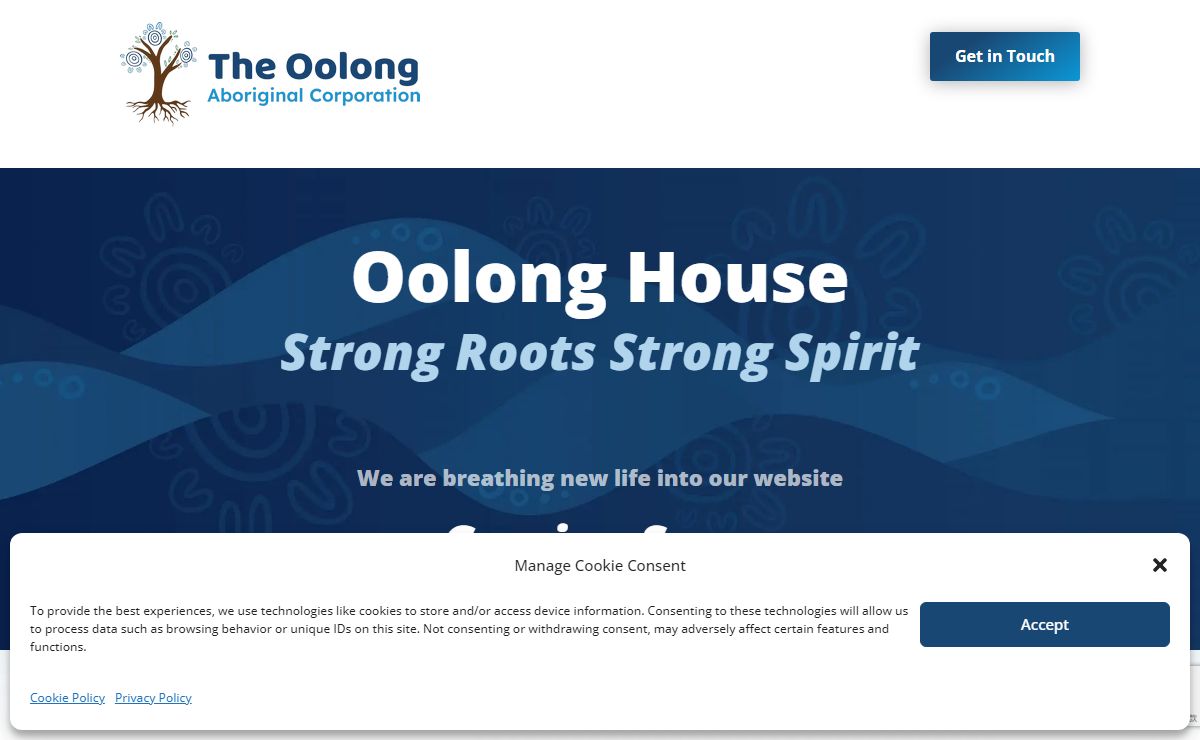 Oolong House - Oolong Aboriginal Corporation Coming Soon