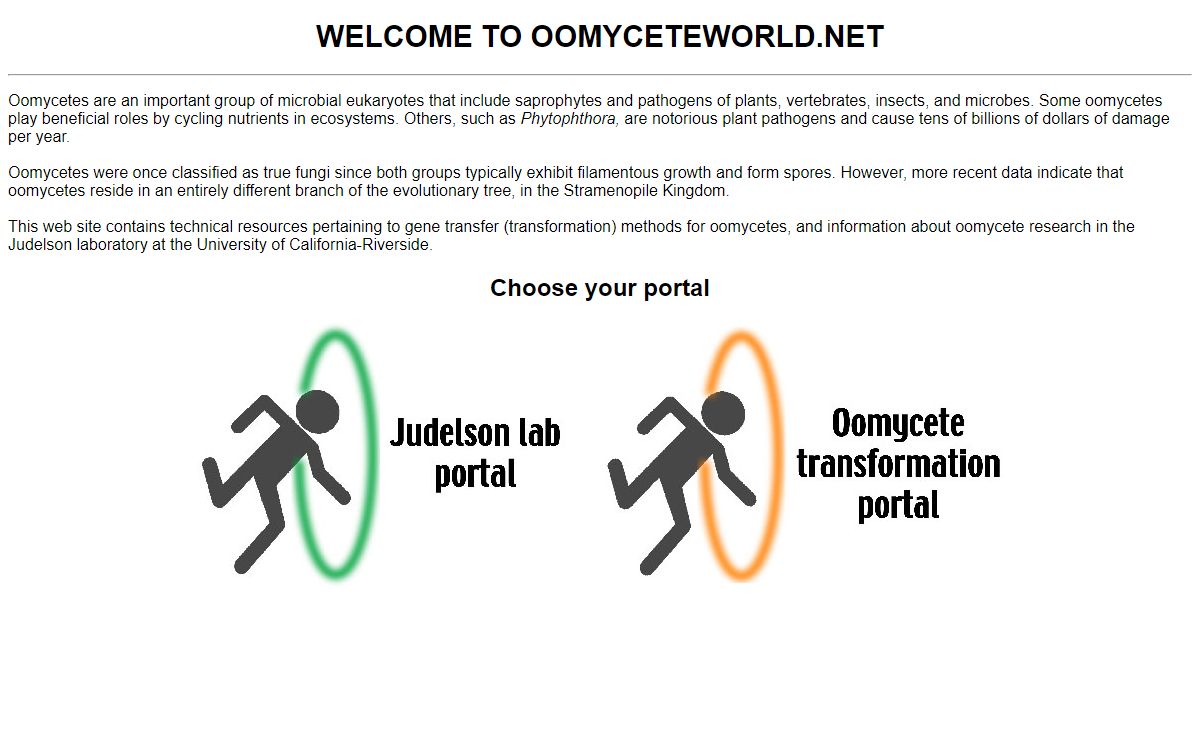 Welcome to Oomycete World!