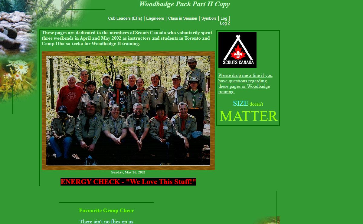 Woodbadge Pack Part II Copy