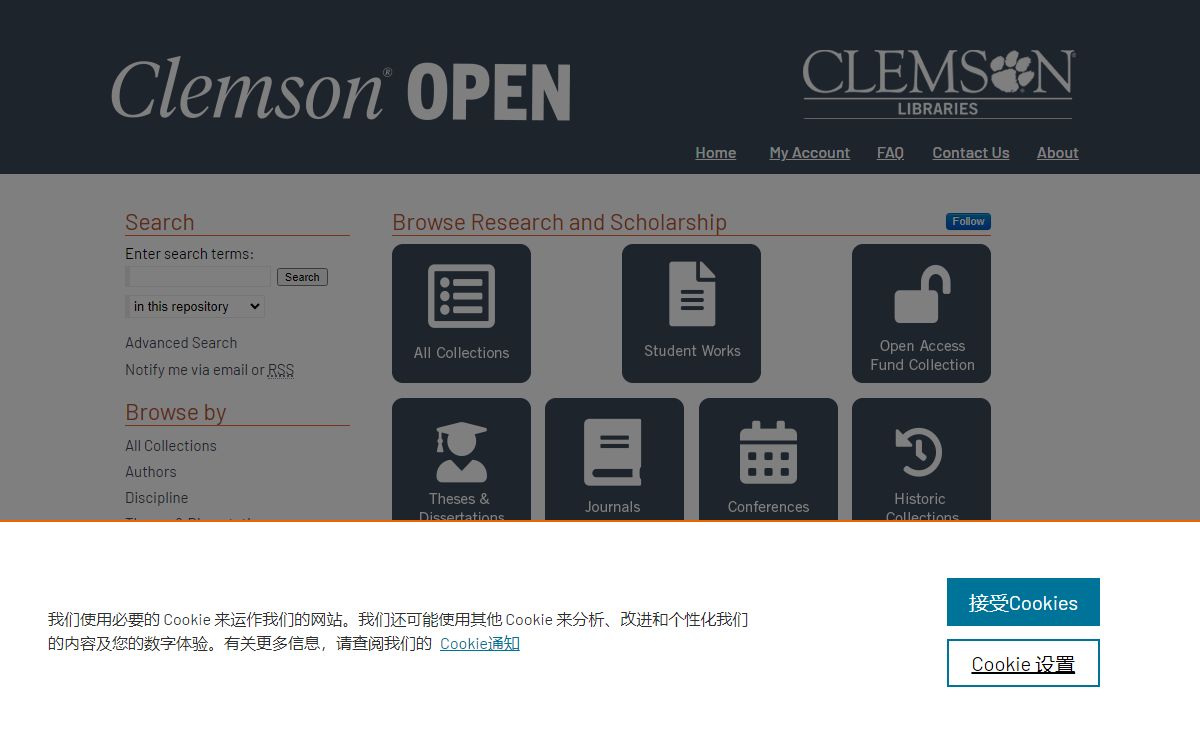Clemson OPEN | Clemson University Research