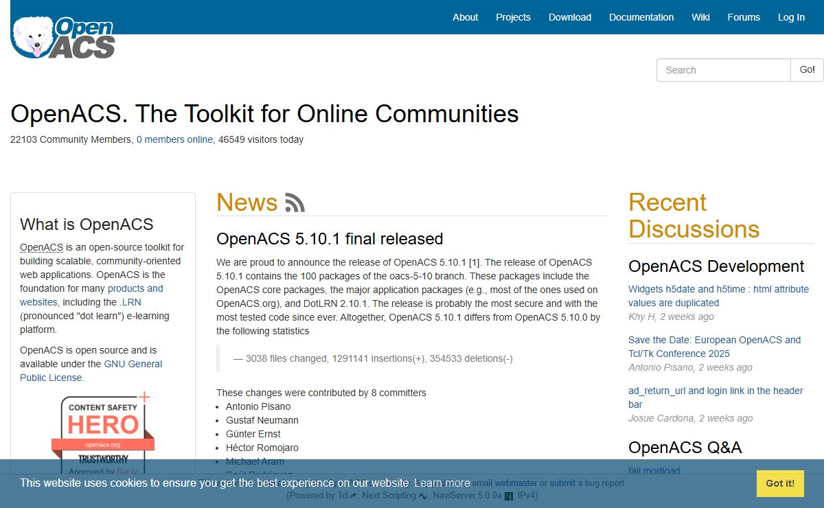 OpenACS Home
