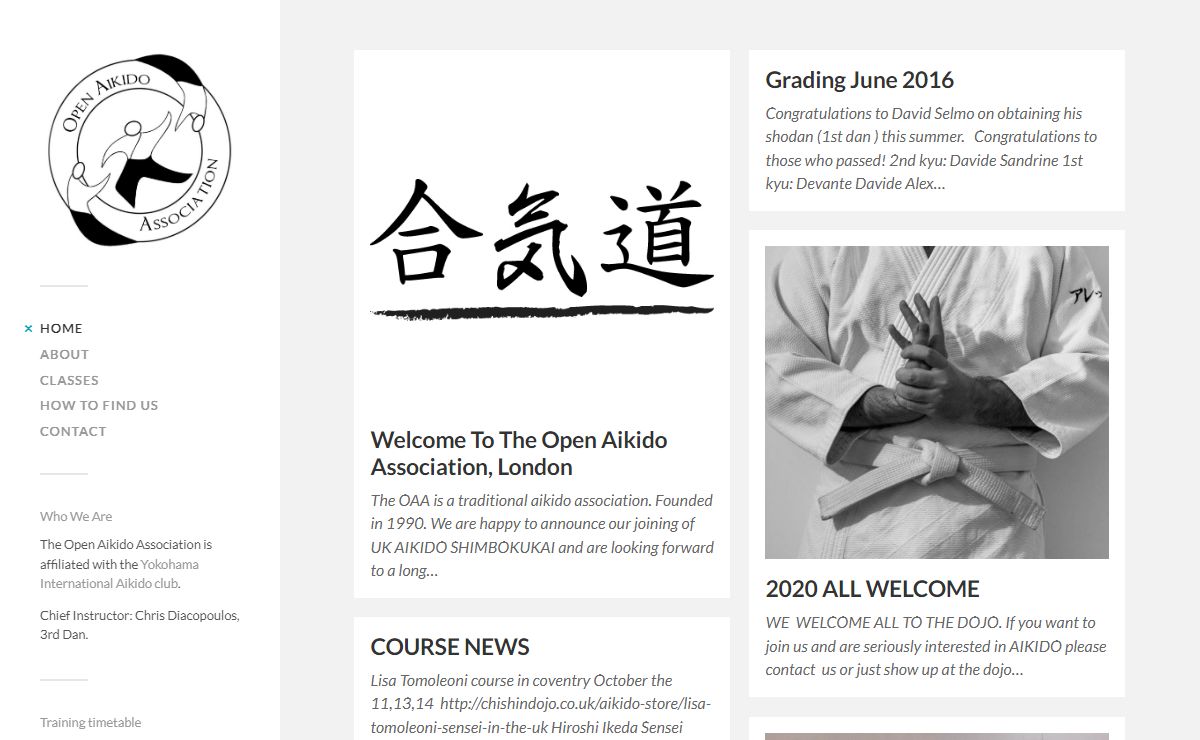 The Open Aikido Association – London based Aikido dojo.