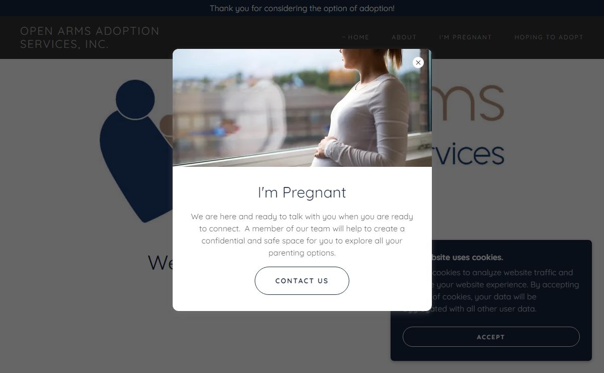 Open Arms Adoption Services, Inc.