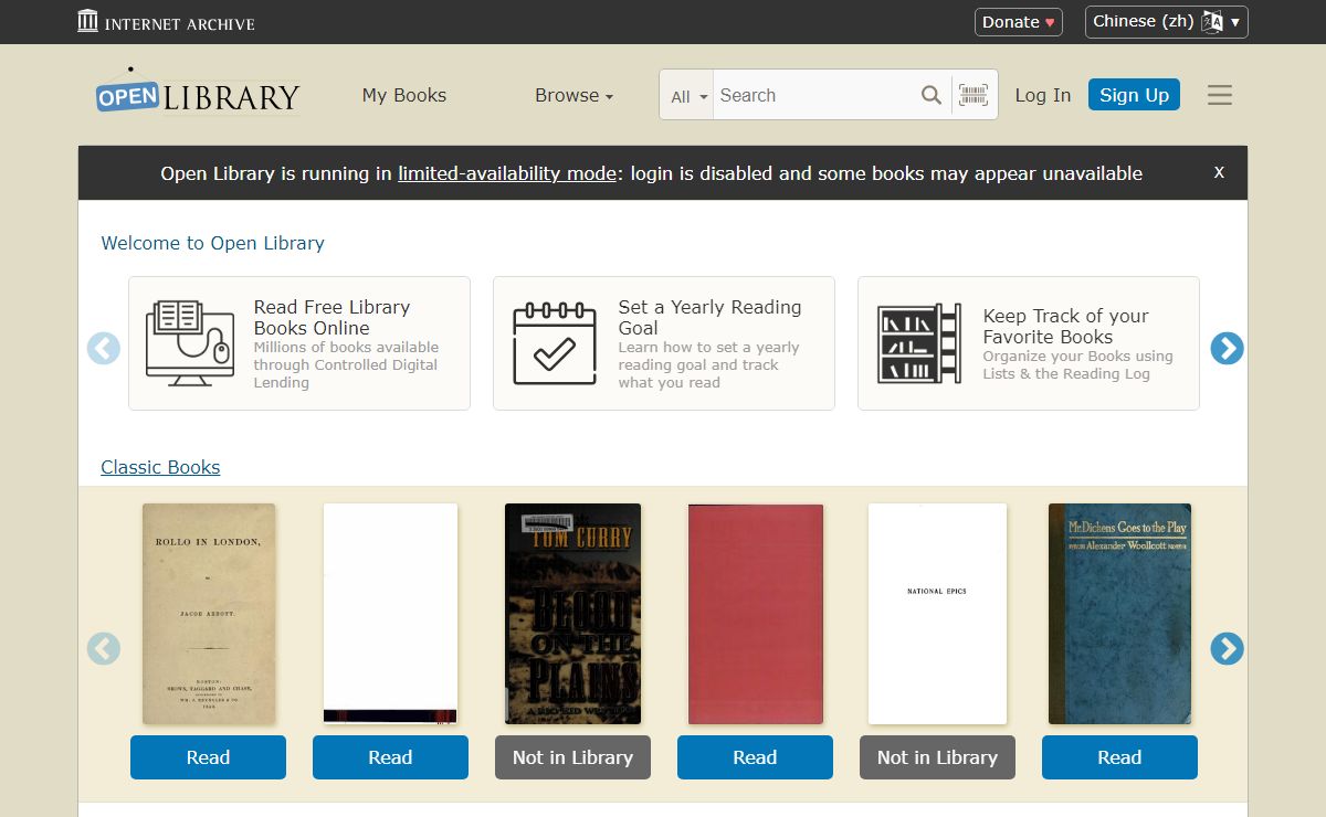 Welcome to Open Library | Open Library