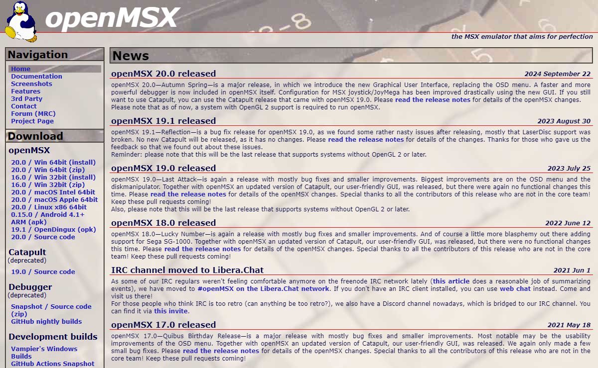openMSX » Home