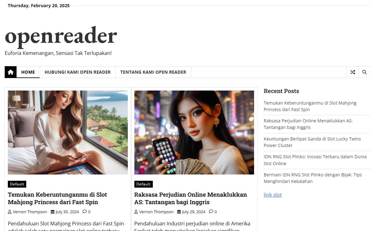 openreader - Euforia Kemenangan, Sensasi Tak Terlupakan!