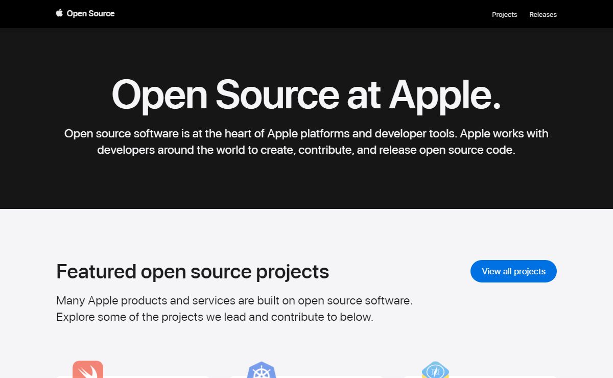 Apple Open Source