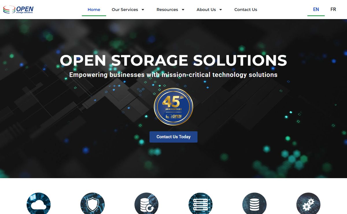 Home Page E - Open Storage Solutions