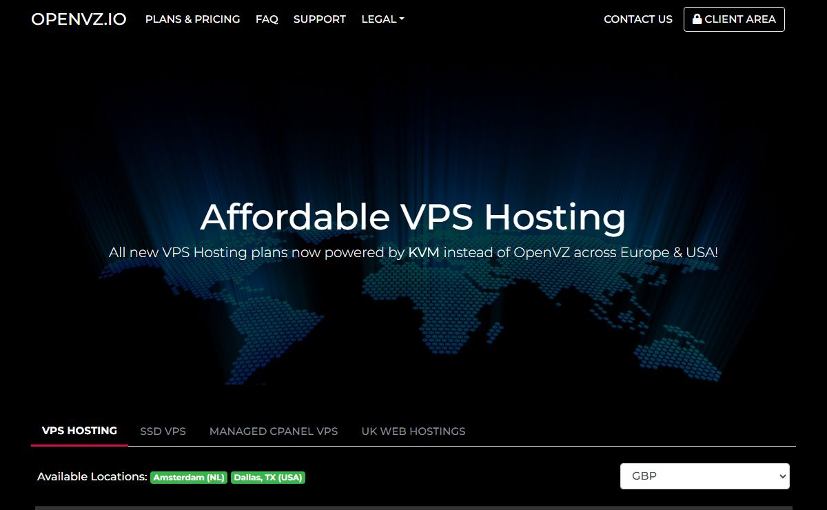Cheap OpenVZ VPS Hosting - OpenVZ.io