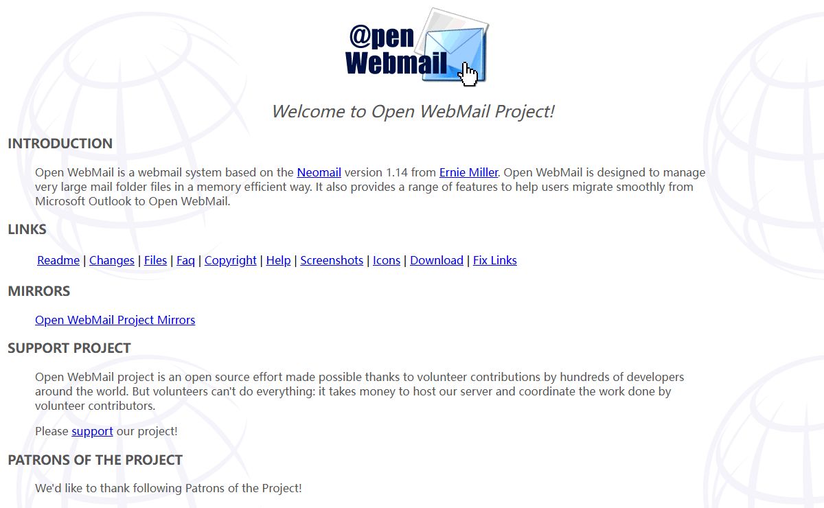 Open WebMail Project