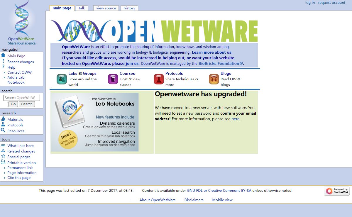 OpenWetWare