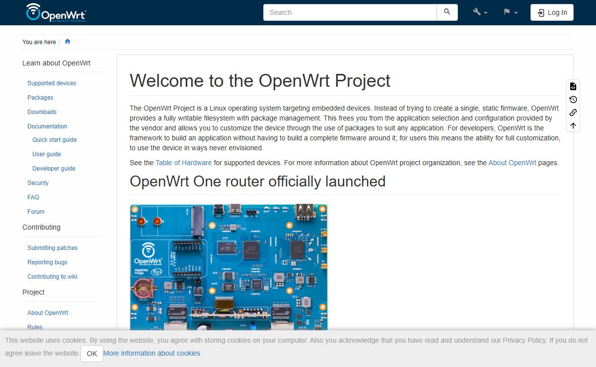 [OpenWrt Wiki] Welcome to the OpenWrt Project