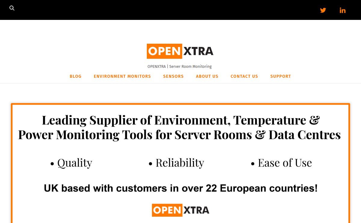 OPENXTRA | Server Room Monitoring