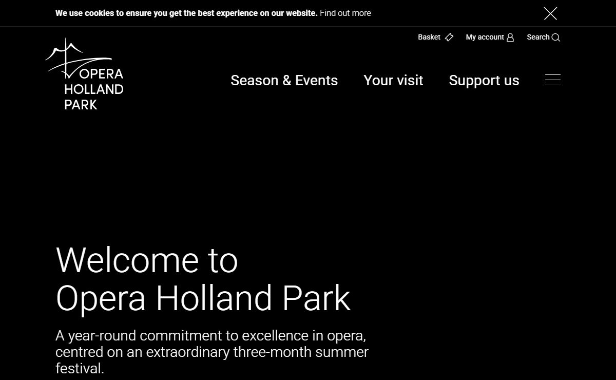 Welcome to Opera Holland Park - Opera Holland Park