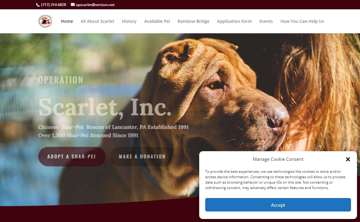 Operation Scarlet | Over 1,300 Shar-Pei Rescue Since 1991