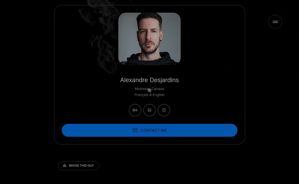 Alexandre Desjardins - Interactive Art Director